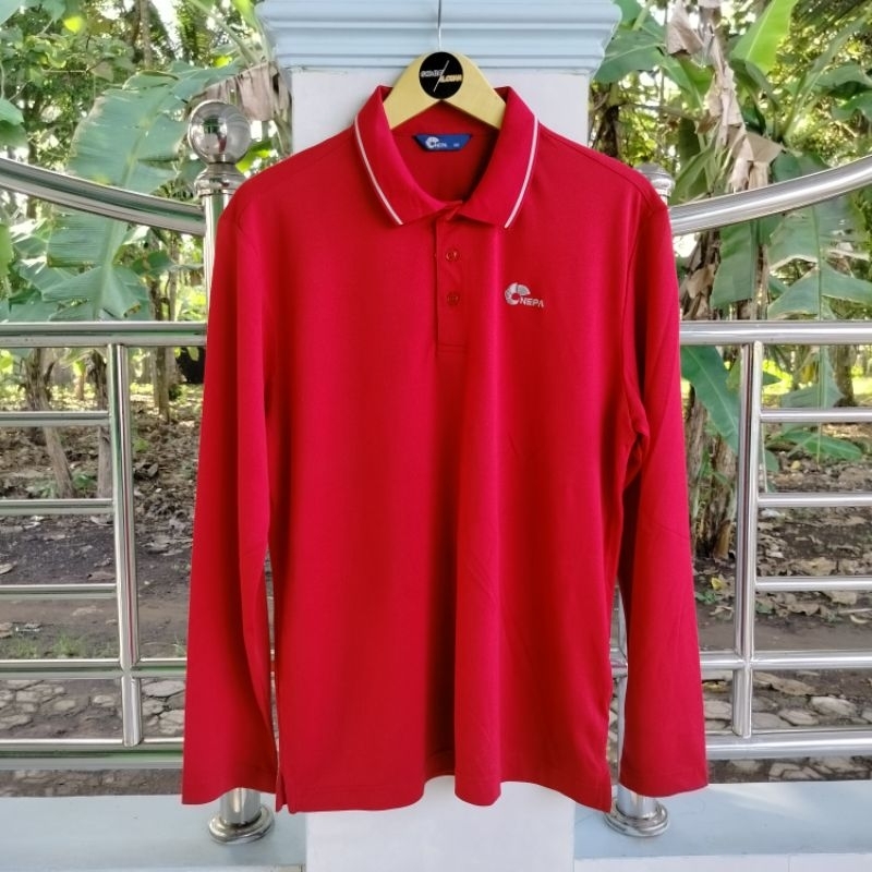 Long Sleeve / Polo Shirt / Vintage / Second / Nepa