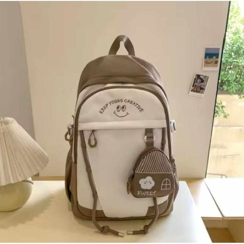 Tas Ransel Anak Cewek Kekinian Model Style Ransel Anak SMP SMA