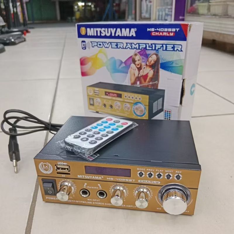POWER AMPLIFIER MITSUYAMA MS- 4025 BT