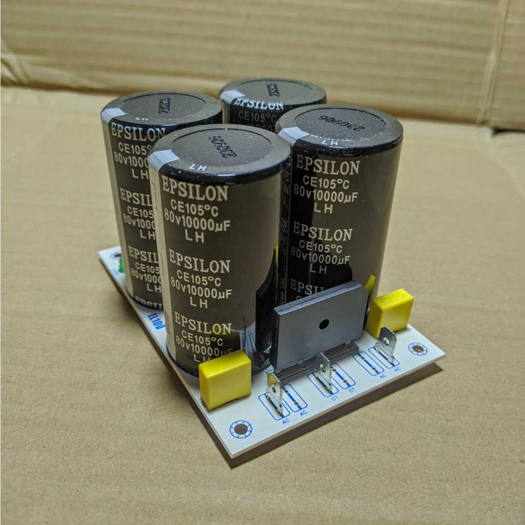 KIT ORIGINAL PSU 4 × ELCO RIPPLE ATAU EPSILON 10000uf 80v