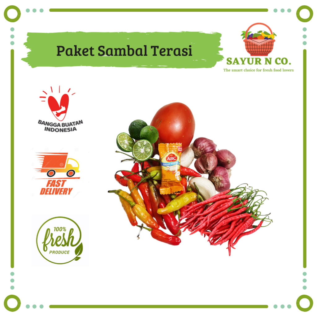 

Paket Sambal Terasi | Sayur N Co Bekasi