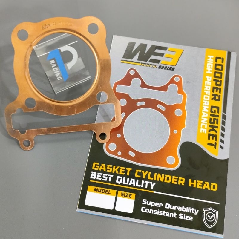 Paking Blok Paking Head Tembaga Mio Soul Mio Smile Sporty Fino Packing Head Perpak Gasket WE3 Racing