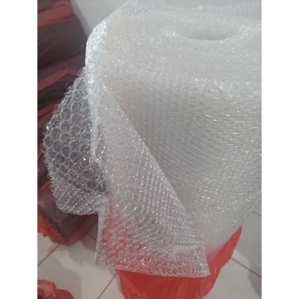 

IK6 Bubble Wrap / Hitam & Bening / Plastik Bubble Wrap 125cm X 50m / High Quality