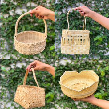 

keranjang rotan bulat diameter 20 cm