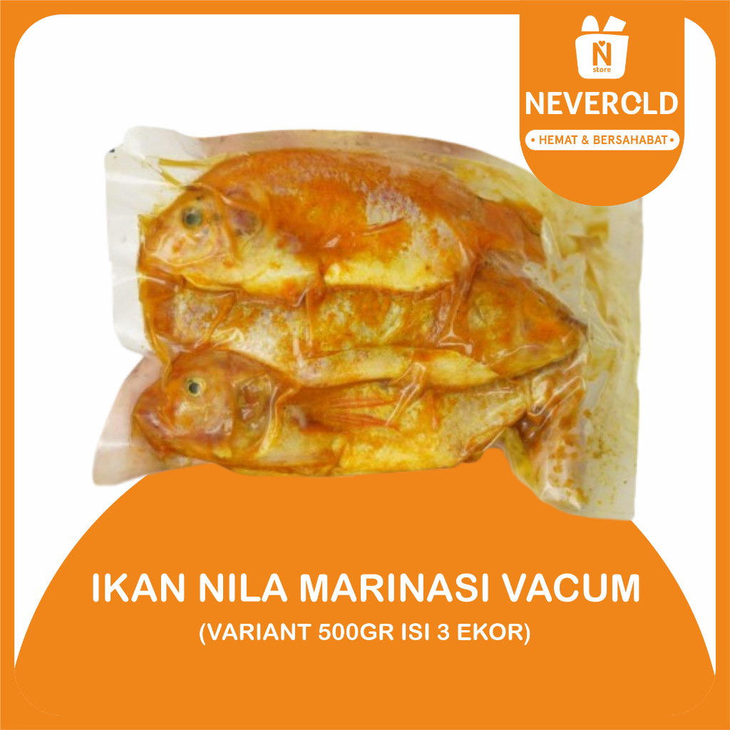 

(FROZEN) IKAN NILA MARINASI KEMASAN VACUUM @500GR