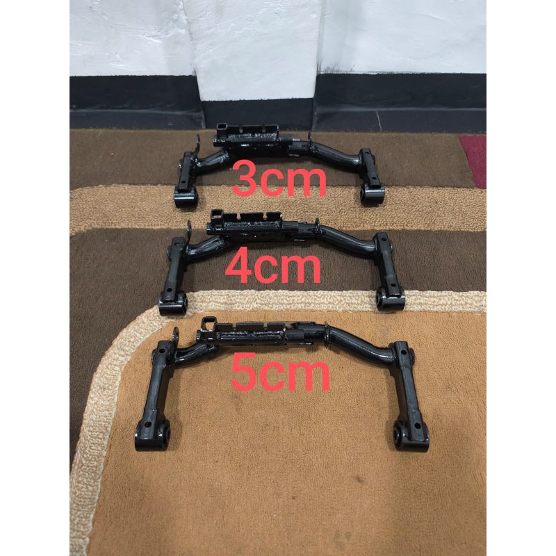 Engine Mounting Monting Beat deluxe beat street led genio Scoopy k2f Custom mundur 3cm 4cm 5cm