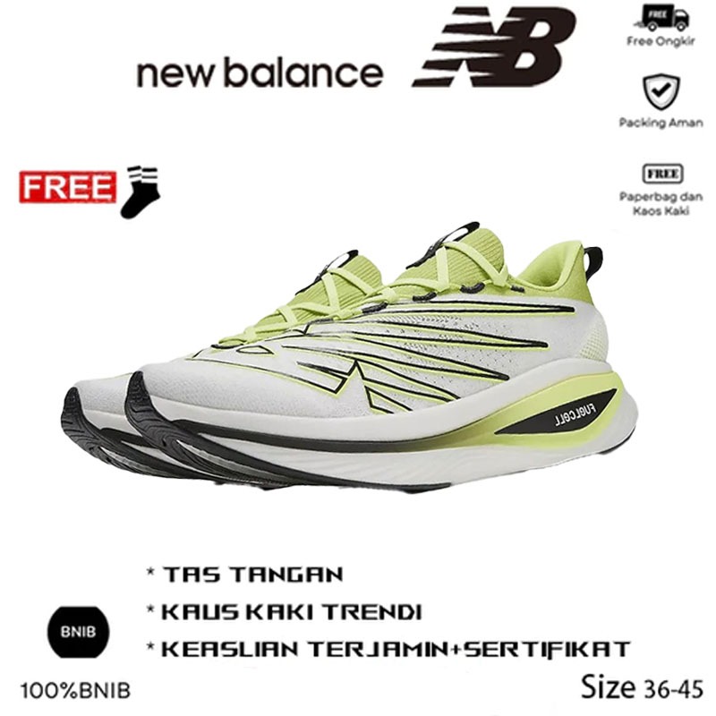 New Balance FuelCell SC Elite v3 shock-absorbing, anti slip, wear-resistant low top running shoes