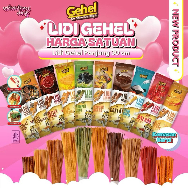 

MIE LIDI GEHEL (Mie Sapu Lidi) 130 Gram