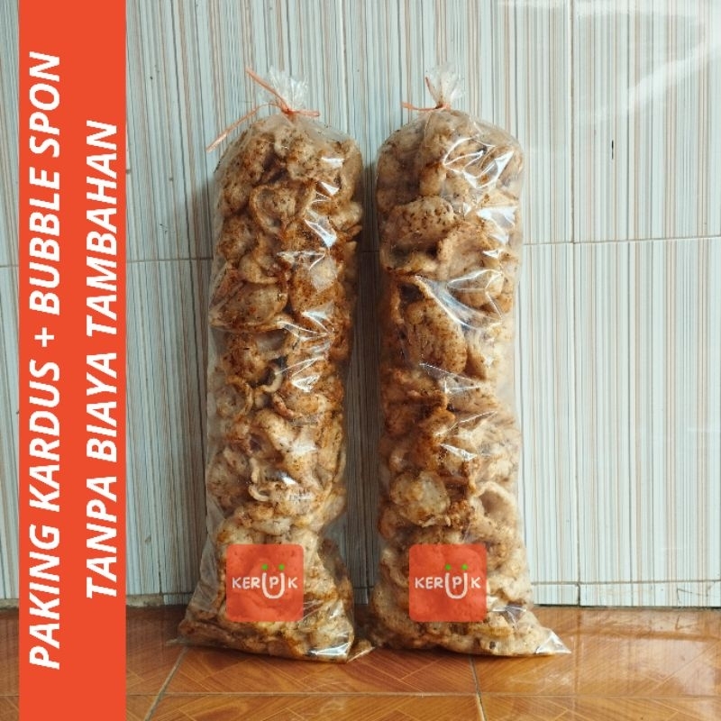 

Kerupuk Antor Glopot Goreng Pasir | Kerupuk Miskin | Kerupuk Mlarat Rasa Bawang Khas Tegal