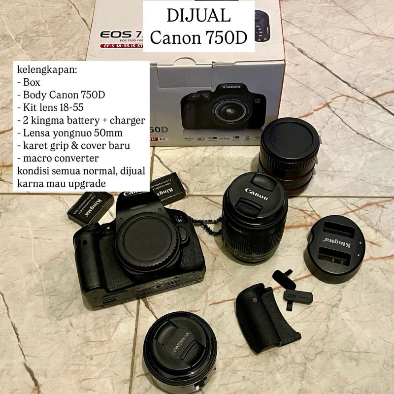 Canon EOS 750D Second