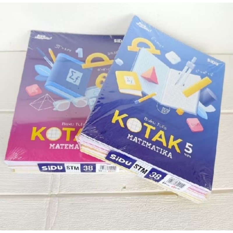 

Buku Kotak Kecil SINAR DUNIA/SIDU 38 Lembar ( 1 pack 10 buku )