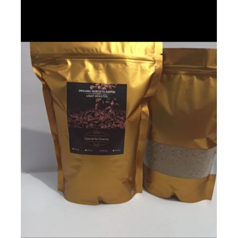 

Kopi Enema Organik Light Roasted 800 gram