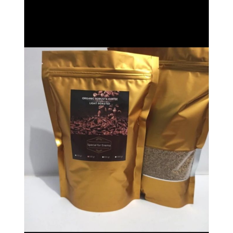 

Kopi Enema Organik Light Roasted 500 gram