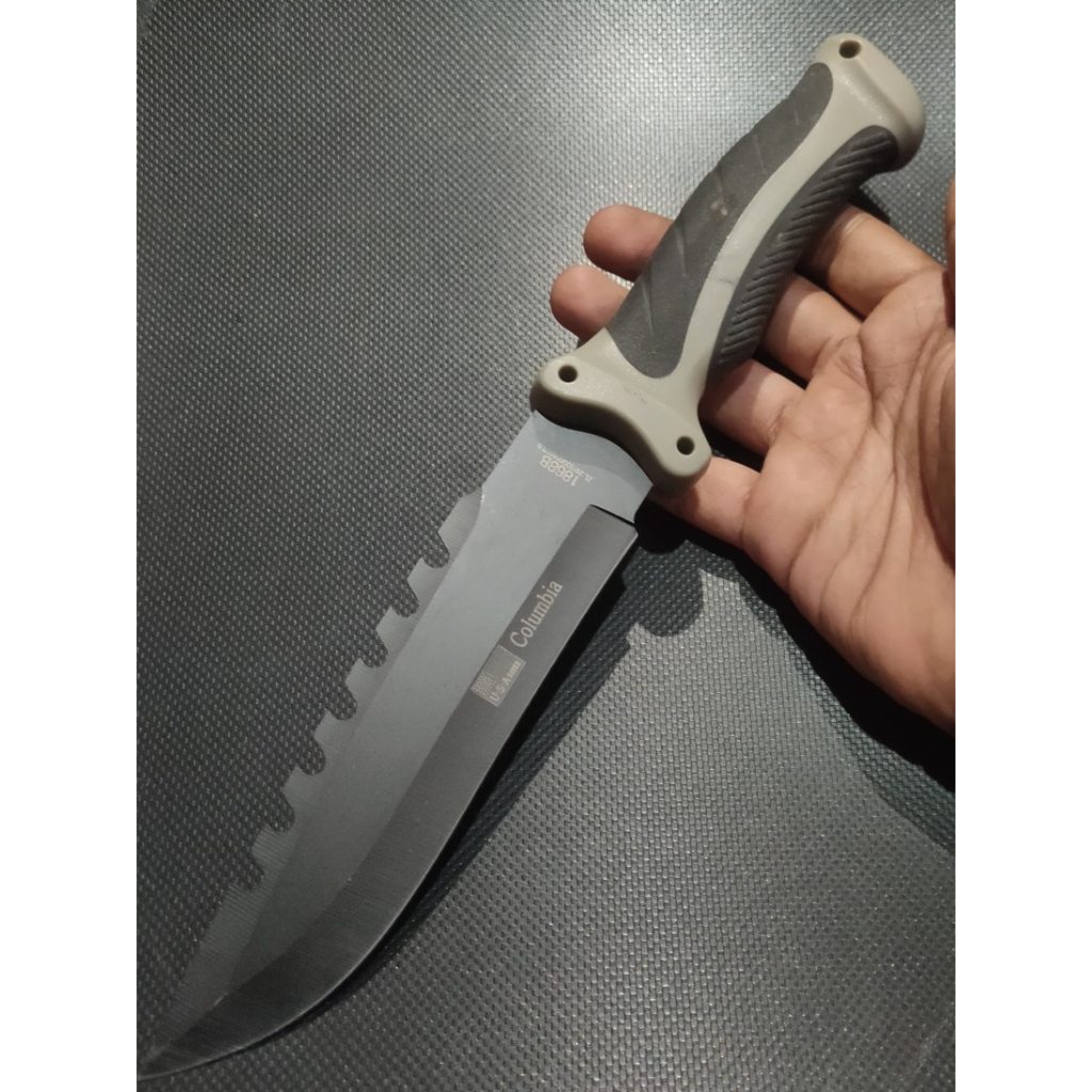 Pisau Survival Columbia 1868B Camping Bushcraft