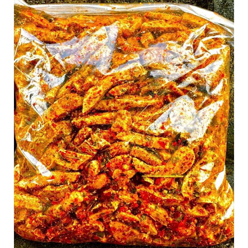 

Basreng Pedas Cikruh Daun Jeruk kemasan 1 kg