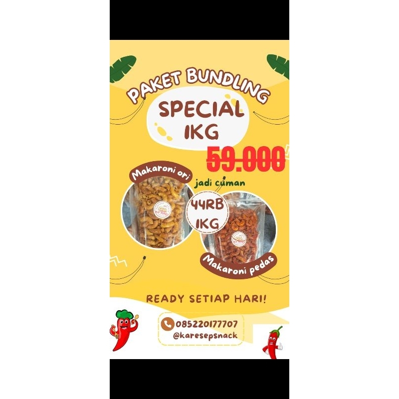 

SPECIAL BUNDLING KARESEP MAKARONI