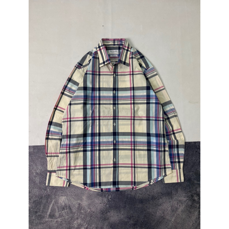 Kemeja Flanel Guy Laroche Size L