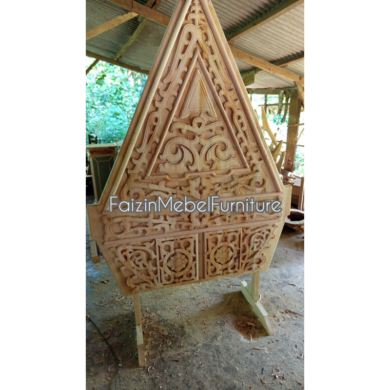 GUNUNGAN MOTIF TORAJA TERBARU - GUNUNGAN WAYANG - DEKORASI GUNUNGAN