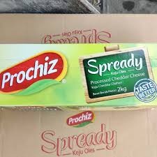 

Prochiz Spready 2kg 1 Dus isi 8pcs Kartonan / Keju Oles Prochiz 2kg