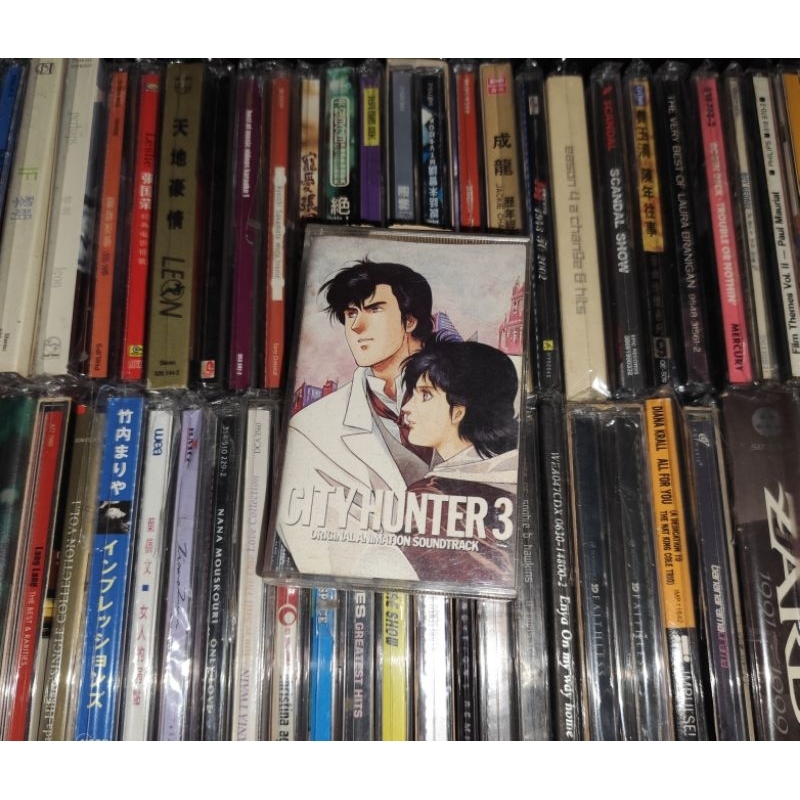 Kaset Soundtrack City Hunter 3 - Tetsuya Komuro, Anima, Akira Kamiya, Kirsten Steinhauer, Red Monste