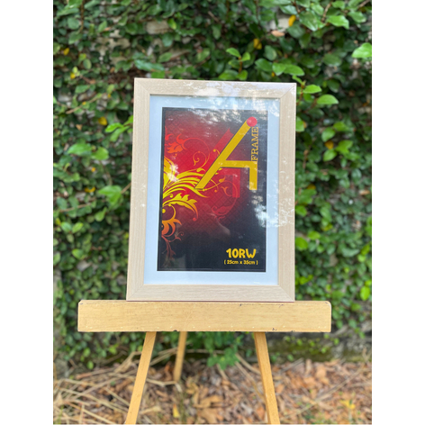 Bingkai foto. Motif Cream tekstur 10 R Jumbo / Frame Foto / Figura / 8 R Jumbo 20x30