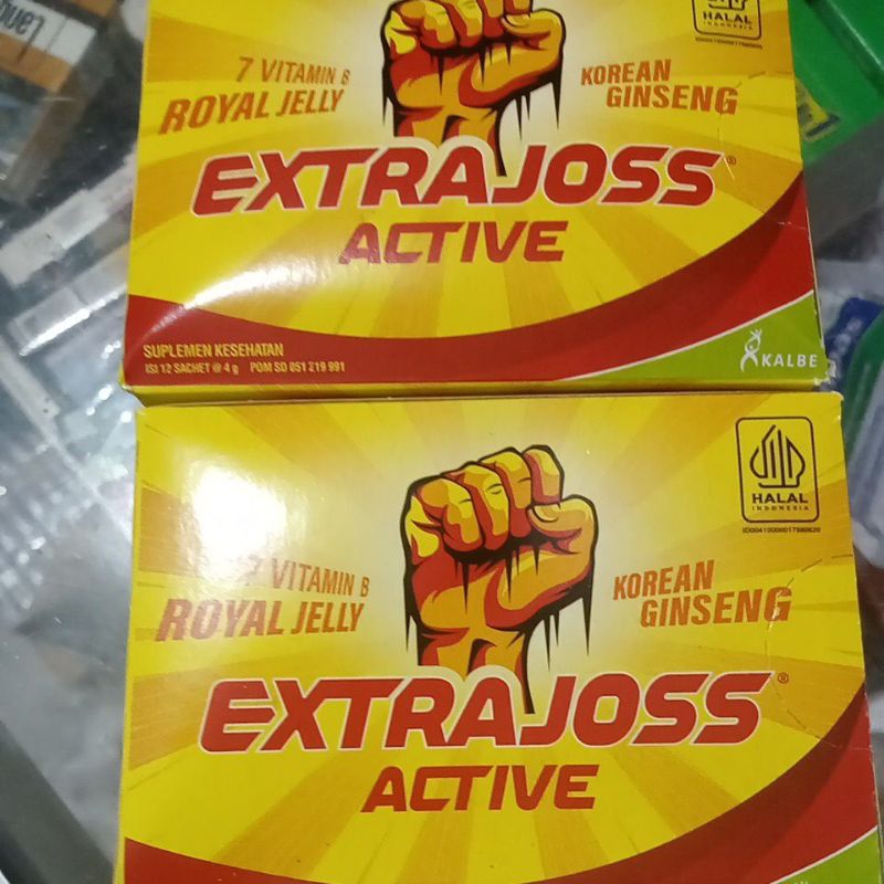 

extra Joss active (12 sachet@4gr)
