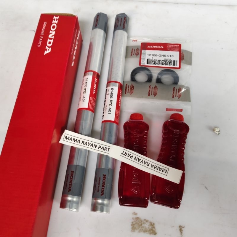 Shock depan Supra X 125 Helm in Fi shock depan Supra X 125 Helm in Fi komplit silsok+olisok