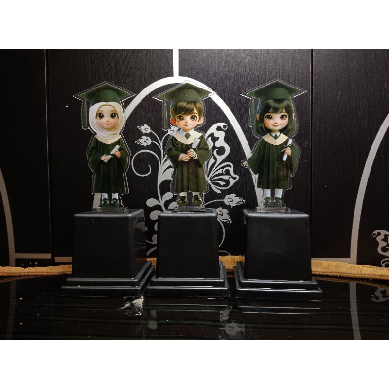 Piala Wisuda Paud Tropy Wisuda Tk Pials Akrilik Stationery Plakat