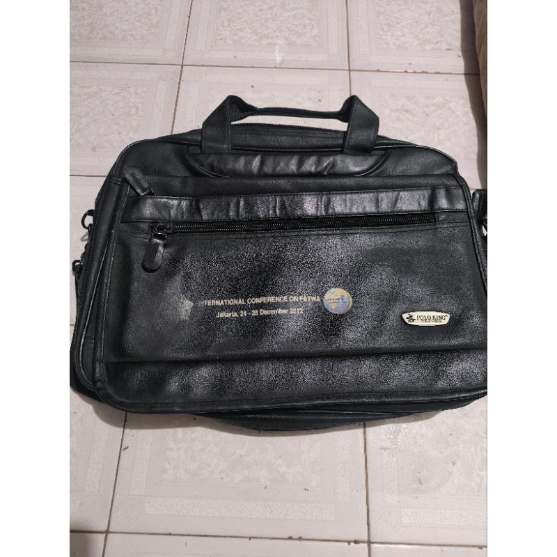 Preloved Tas Polo Kulit Asli