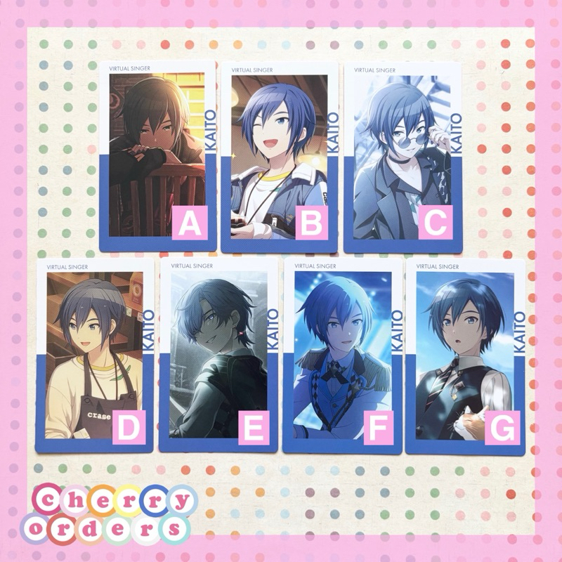 Project SEKAI ePick Card KAITO