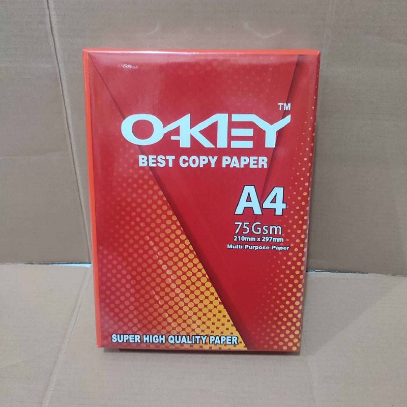 

100 Lembar Kertas HVS A4 75 Gram ( Packing Aman )