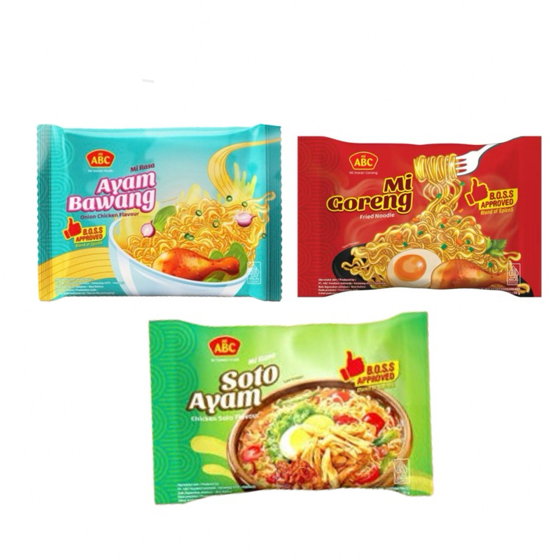 

MI ABC MIE ABC KEMASAN BARU ALL VARIAN KUAH GORENG