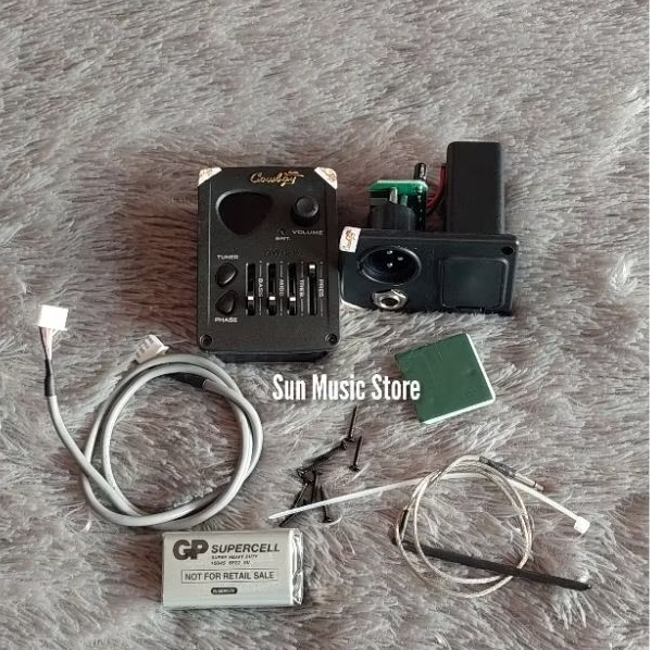 Preamp Gitar Akustik Original AW35 - Preamp Cowboy AW 35