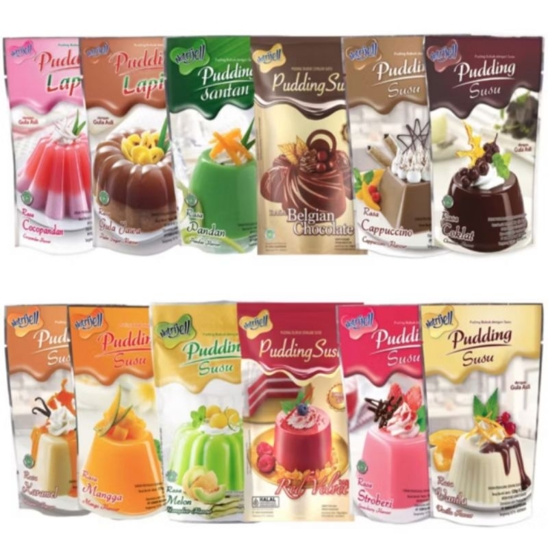 

Puding Nutrijel / pudding nutrijel / tulis di catatan rasa yg dipesan