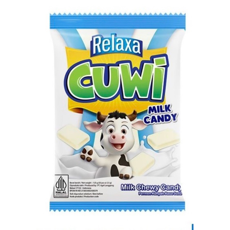 

[GROSIR]Relaxa Cuwi Milk Candy 50pcs [Valdiv Jaya]