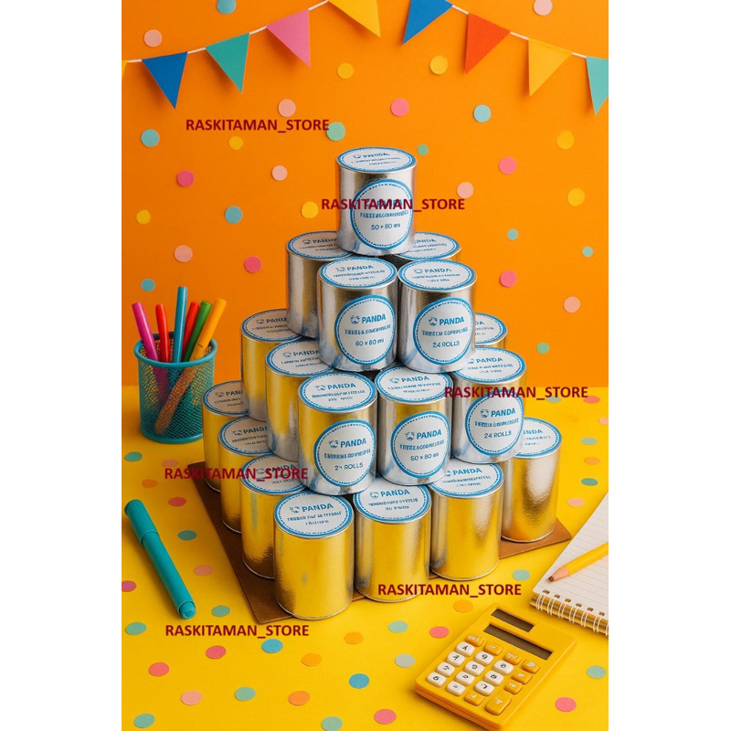 

Kertas Thermal Struk 58 x 40 mm Paket Isi 5 Roll