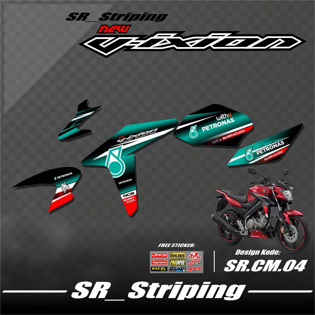 Striping Vixion Advance - Variasi Vixion Advance NVA / Vixion NVA / Stiker Vixion Advance NVA / Stri