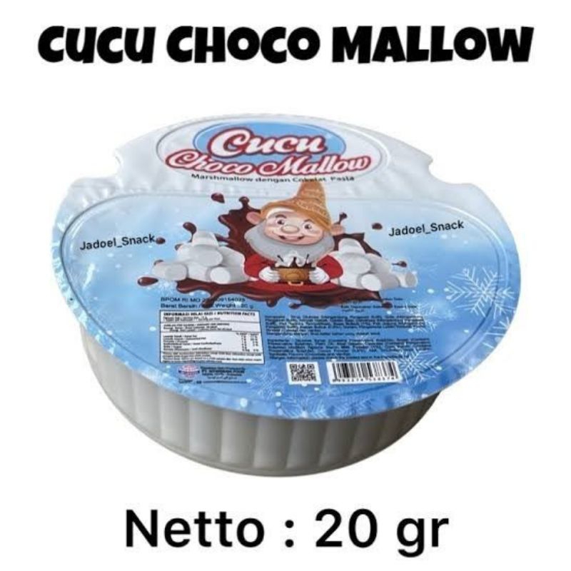 

CUCU CHOCO MALLOW MARSHMALLOW NETTO 20