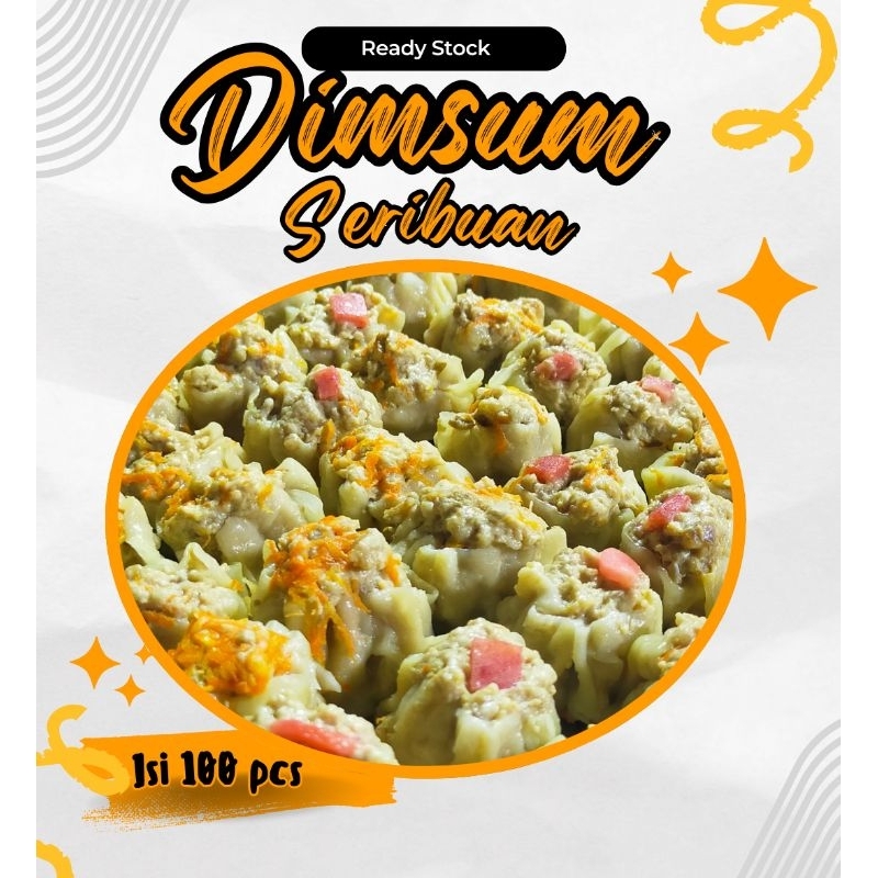 

Dimsum Mini Frozen seribu Isi 100pcs