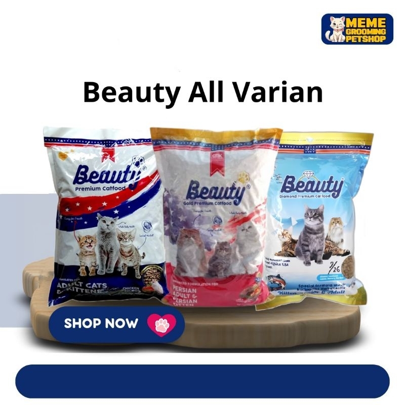 Beauty Diamond Cat Food Beauty Gold dan Beauty Premium