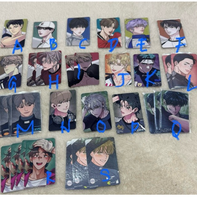 RPC PHOTOCARD TEAM LEZHIN BOMTOON POP UP KOREA TEAM A TEAM B OFFICIAL