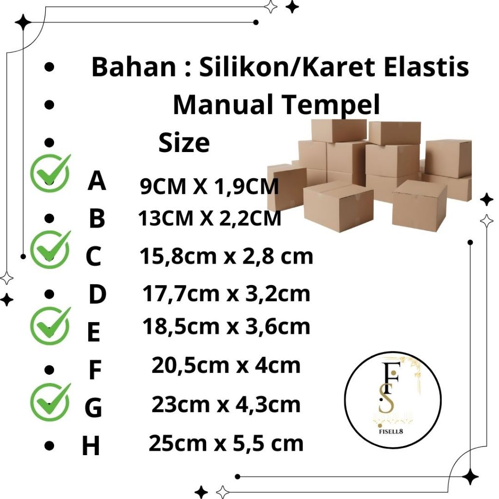 

Kotak packing kardus Multiple Size