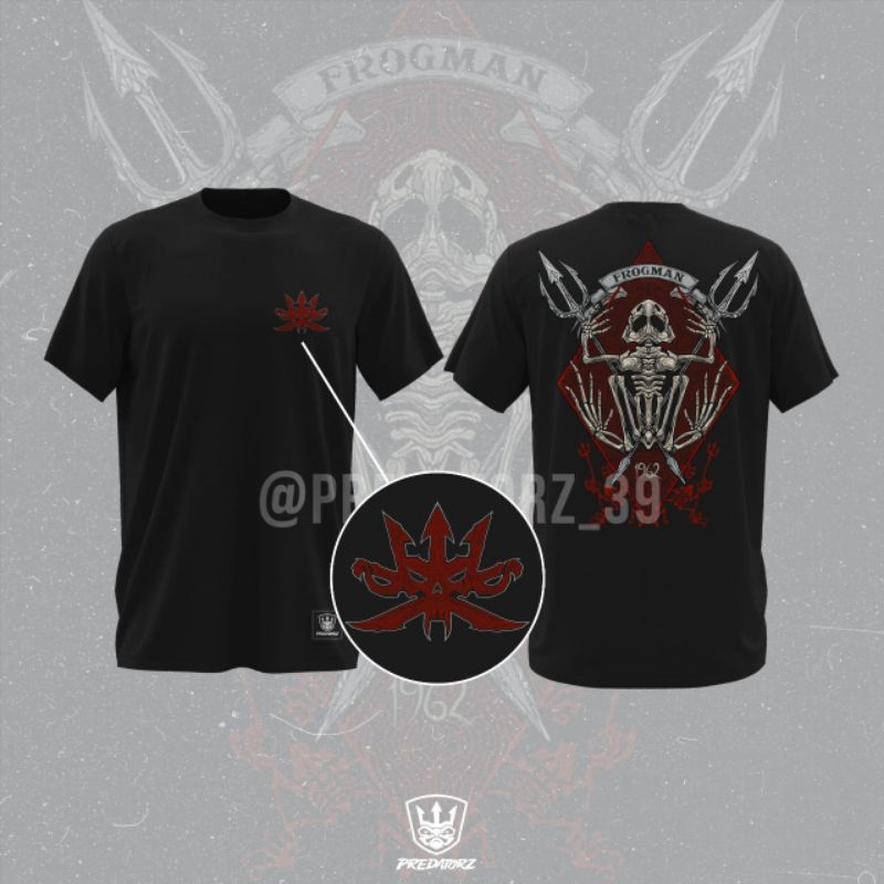 T-shirt Predatorz Frogman 1962