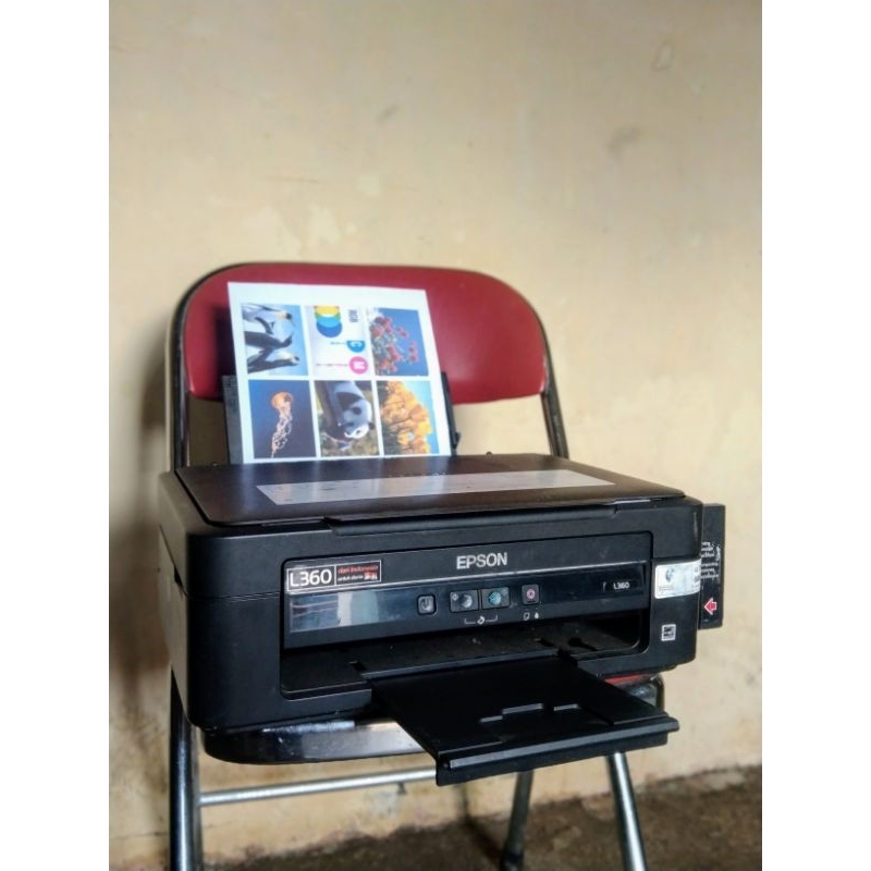 PRINTER EPSON L360 ALL IN ONE TANPA PRINT HEAD
