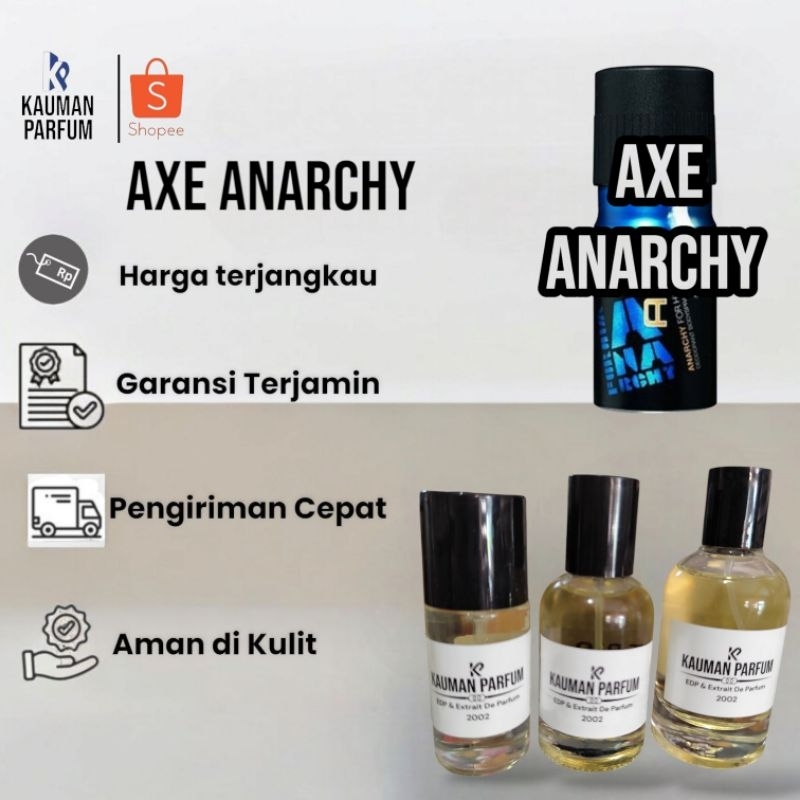 Kauman Parfum Inspired Anarchy AXE adalah Oriental Fougere Parfum Pria Wangi Orange, Sea Notes, Alde