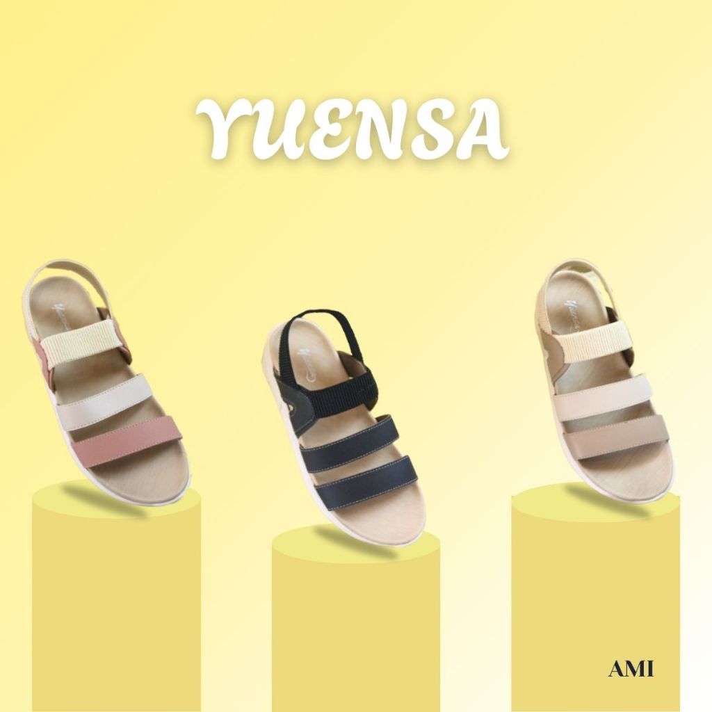 Sendal Original Yuensa - Sendal Talincang Wanita Keren - Sendal Wanita