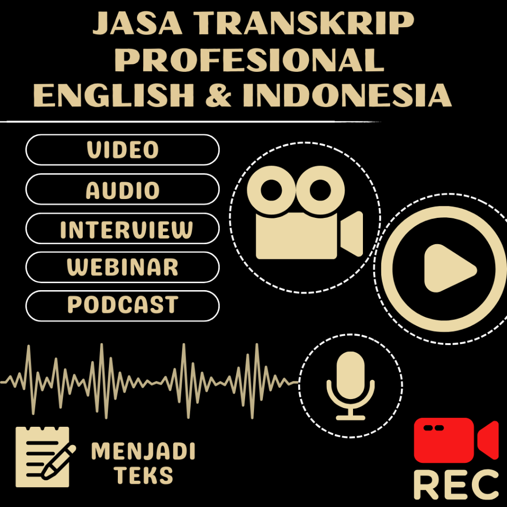 TRANSKRIP PROFESIONAL AUDIO/VIDEO WAWANCARA BERBAHASA INGGRIS
