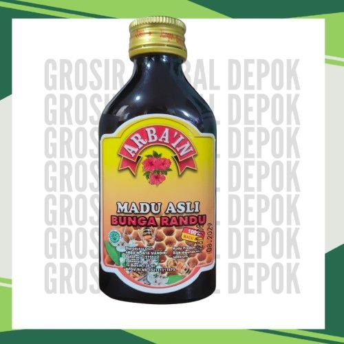 

madu asli bunga randu ARBA'IN 135ml madu randu 100% madu arbain