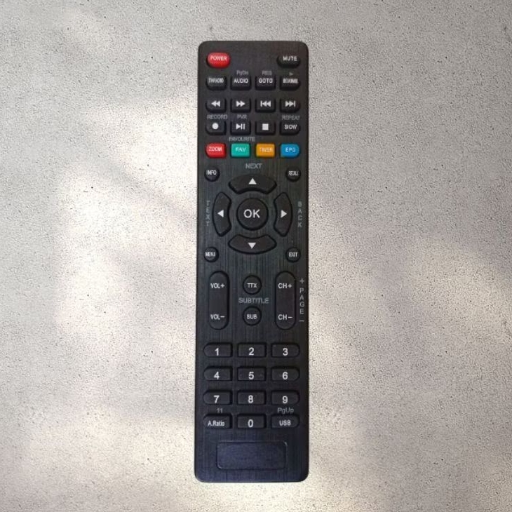 REMOTE REMOT RECEIVER PARABOLA DVB T2 UNIVERSAL XTREAMER BIEN 1& 2