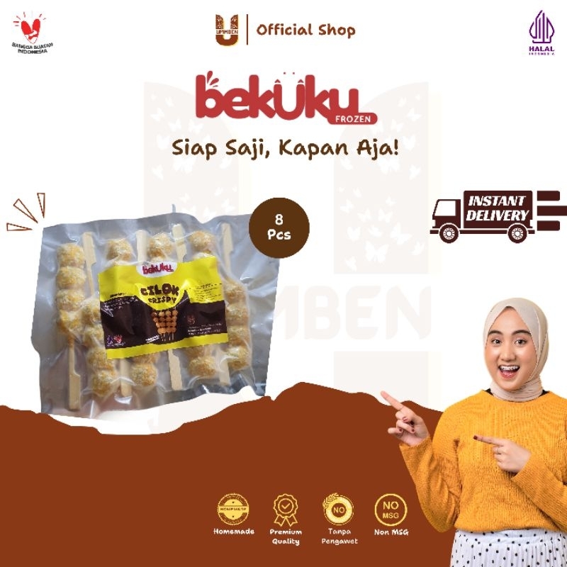 

BEKUKU Ummben Cilok Crispy Frozen Cemilan Enak Homemade Halal